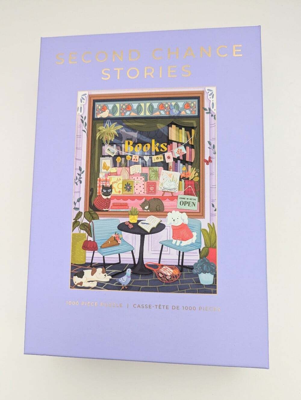 NEW IN BOX Hobbry "Second Chance Stories" Bookshop 1000-Piece Puzzle